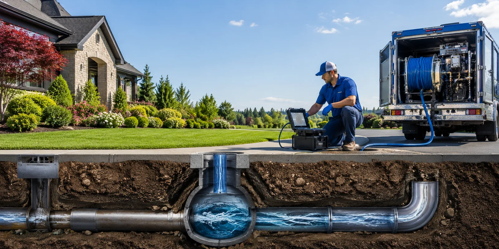 Drainage restoration information for Lewisville, OH
